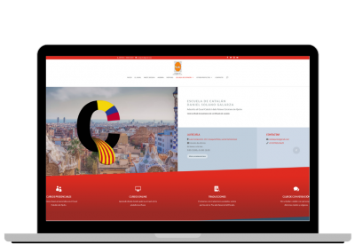 Diseño Web CASAL CATALÀ DE QUITO